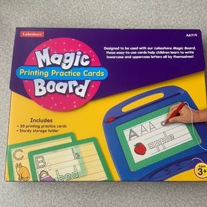 Lakeshore learning magic board printing practice cards